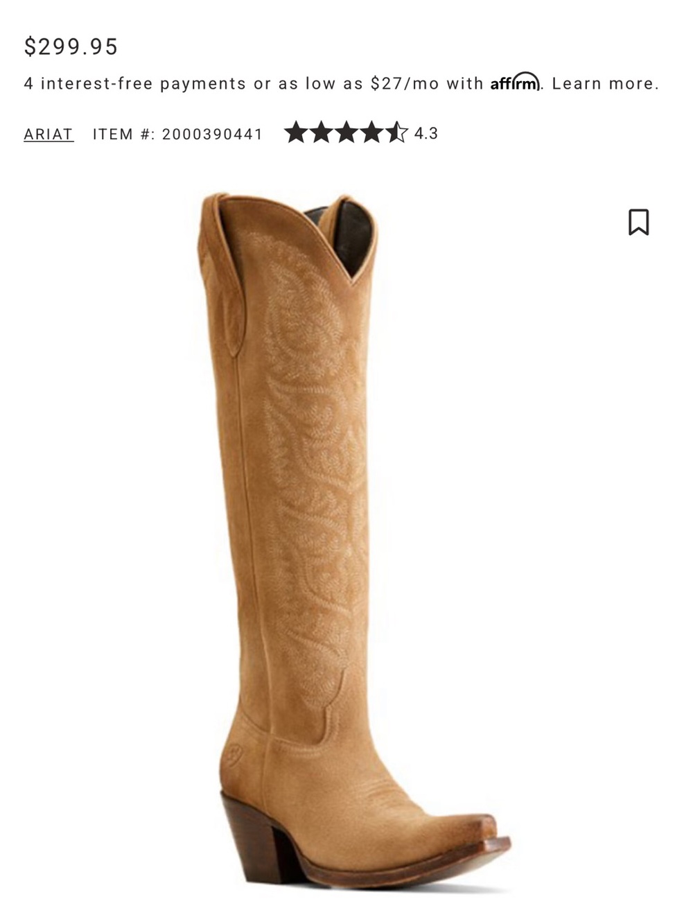 Ariat boots size 7